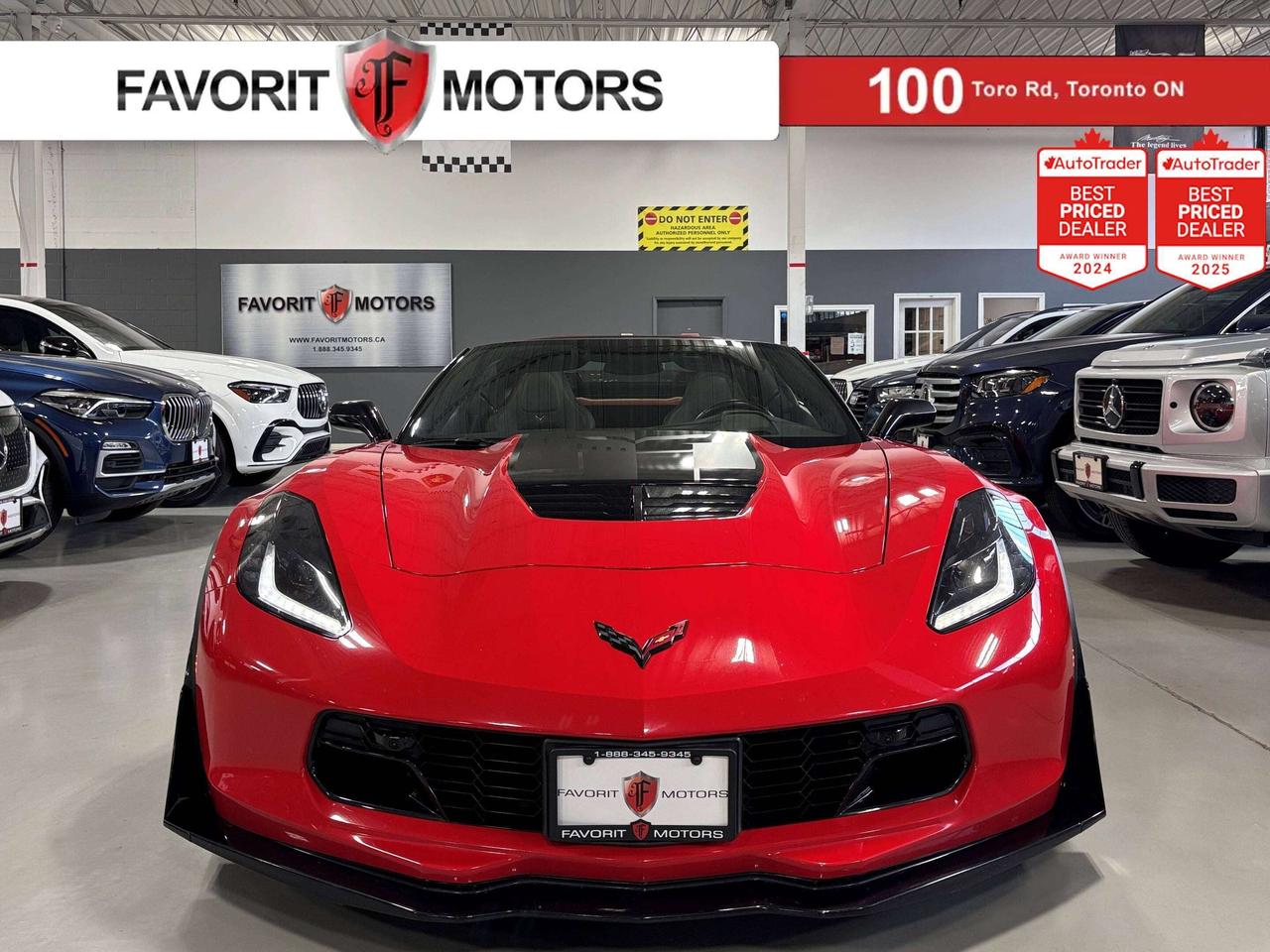 2017 Chevrolet Corvette Z06 | 3LZ | Z07 PKG | LOADED | NAV | PDR | CHROME Photo