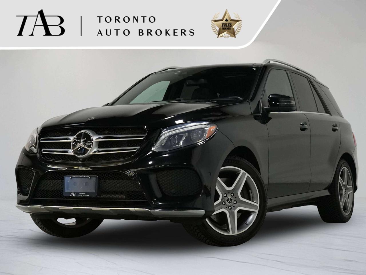 This 2019 Mercedes-Benz GLE 400 is a local Ontario vehicle with a clean CARFAX report, offering an exceptional combination of luxury, comfort, performance, and everyday versatility. Powered by a refined twin-turbocharged V6 engine and paired with Mercedes-Benz&rsquo;s 4MATIC all-wheel-drive system, the GLE 400 delivers smooth power and confident handling in a variety of driving conditions. Featuring a panoramic sunroof and distinctive 20-inch alloy wheels, this GLE provides a spacious and upscale interior with premium materials, advanced technology, and exceptional comfort. With its elegant Mercedes-Benz styling, commanding driving position, and practical SUV design, this GLE 400 is an excellent choice for anyone seeking a refined luxury SUV with all-weather capability and everyday practicality.

Key Features:

* 4MATIC All-Wheel Drive
* Panoramic Sunroof
* 20-Inch Alloy Wheels
* Premium Leather Interior
* Heated Front Seats
* Power Front Seats with Memory
* Power Liftgate
* COMAND Infotainment System
* Navigation System
* Harman Kardon Premium Audio System
* Apple CarPlay & Android Auto
* LED Headlights
* Rearview Camera
* Front and Rear Parking Sensors
* Blind Spot Assist
* Lane Keeping Assist
* Adaptive Cruise Control
* Dual-Zone Automatic Climate Control

NOW OFFERING 3 MONTH DEFERRED FINANCING PAYMENTS ON APPROVED CREDIT. 

WE OFFER THE BEST FINANCE RATES, AND DONT CHARGE ANY FINANCING FEE 

Looking for a top-rated pre-owned luxury car dealership in the GTA? Look no further than Toronto Auto Brokers (TAB)! Were proud to have won multiple awards, including the 2024 AutoTrader Best Priced Dealer, the 2024 CarGurus Award, the 2025 Top Choice Award, the 2025 Consumer Satisfaction Award, the 2025 Canadian Choice Award, the 2025 Three Best Rated Dealer Award, and many more!

With 30 years of experience serving the Greater Toronto Area, TAB is a respected and trusted name in the pre-owned luxury car industry. Our 30,000 sq.Ft indoor showroom is home to a wide range of luxury vehicles from top brands like BMW, Mercedes-Benz, Audi, Porsche, Land Rover, Jaguar, Aston Martin, Bentley, Maserati, and more. And we dont just serve the GTA, were proud to offer our services to all cities in Canada, including Vancouver, Montreal, Calgary, Edmonton, Winnipeg, Saskatchewan, Halifax, and more.

At TAB, were committed to providing a no-pressure environment and honest work ethics. As a family-owned and operated business, we treat every customer like family and ensure that every interaction is a positive one. Come experience the TAB Lifestyle at its truest form, luxury car buying has never been more enjoyable and exciting!

We offer a variety of services to make your purchase experience as easy and stress-free as possible. From competitive and simple financing and leasing options to extended warranties, aftermarket services, and full history reports on every vehicle, we have everything you need to make an informed decision. We welcome every trade, even if youre just looking to sell your car without buying, and when it comes to financing or leasing, we offer same day approvals, with access to over 50 lenders, including all of the banks in Canada. Feel free to check out your own Equifax credit score without affecting your credit score, simply click on the Equifax tab above and see if you qualify.

Call us today or visit our website to learn more about our inventory and services. And remember, all prices exclude applicable taxes and licensing, and vehicles can be certified at an additional cost of $999.