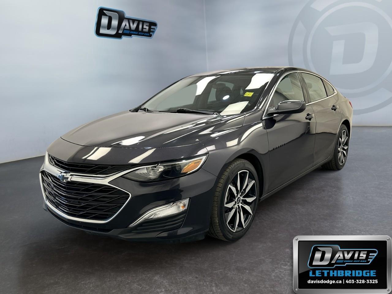 Used 2022 Chevrolet Malibu RS - Aluminum Wheels -  Android Auto for sale in Lethbridge, AB
