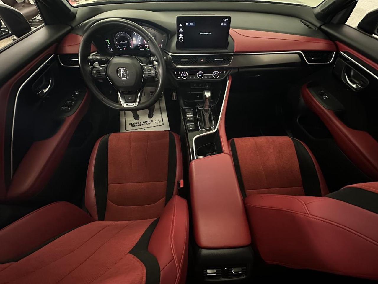 2025 Acura ADX A-Spec A-SPEC/AWD/RED LEATHER/SUNROOF/OFF 1 OWNER ACURA LEASE! Photo