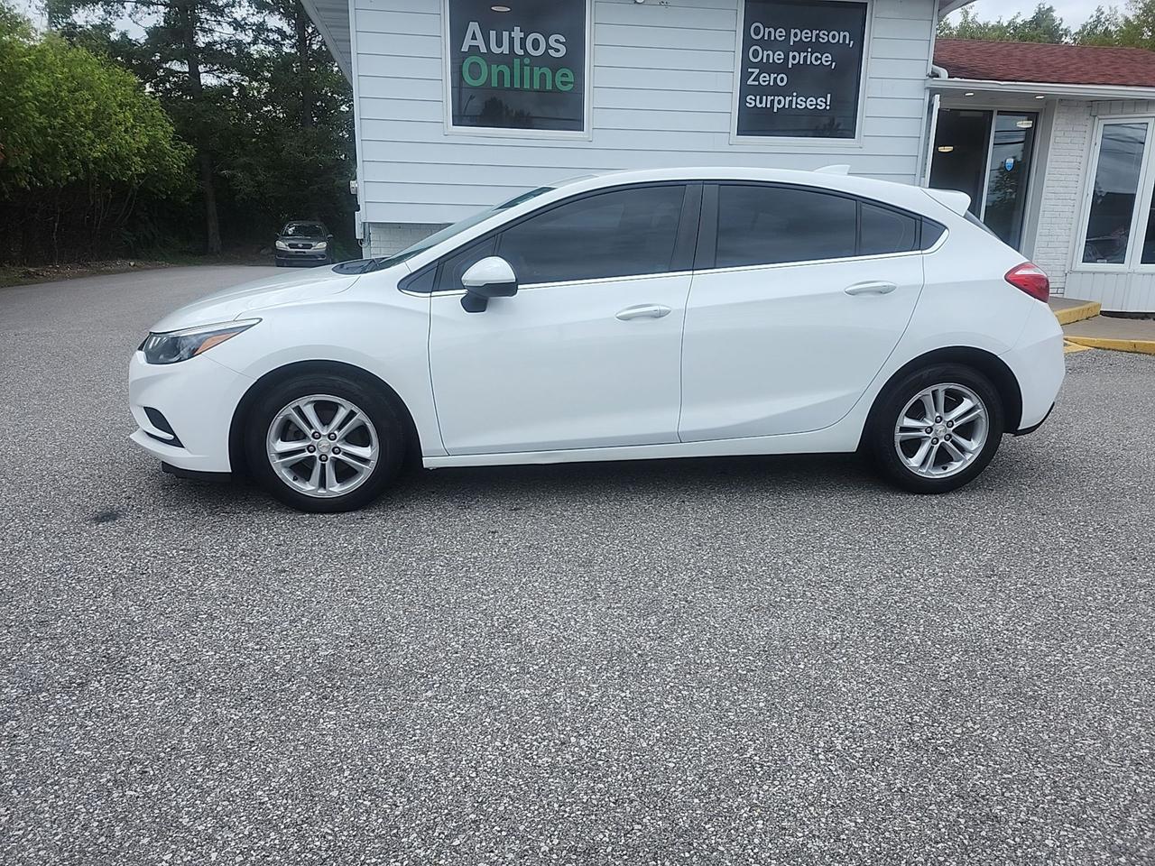 2018 Chevrolet Cruze AUTO-AC-HEATED SEATS -APPLE CAR PLAY-ANDROID AUTO Photo1