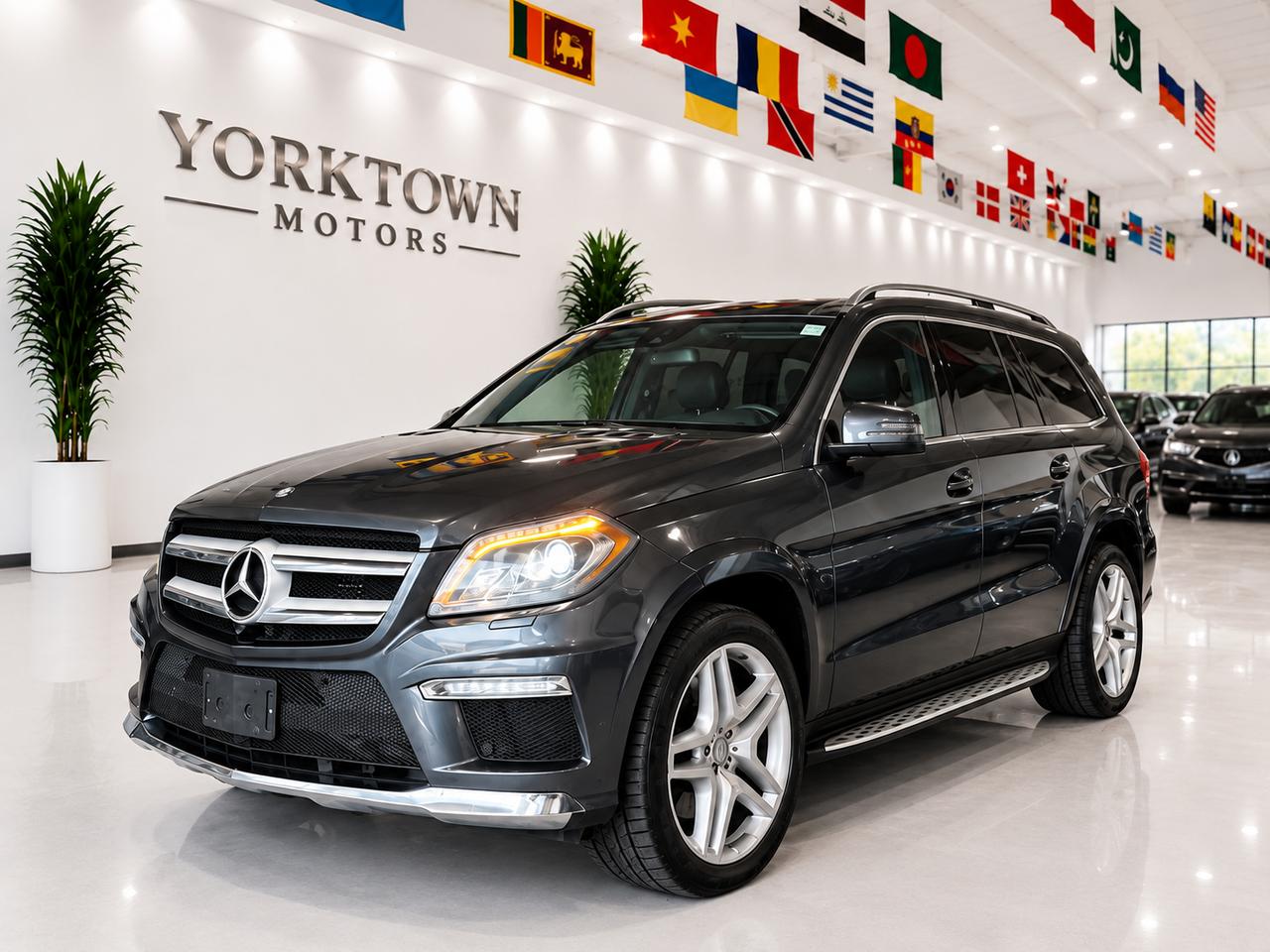 Gray 2015 Mercedes-Benz GL-Class SUV / Crossover All-Wheel Drive Automatic