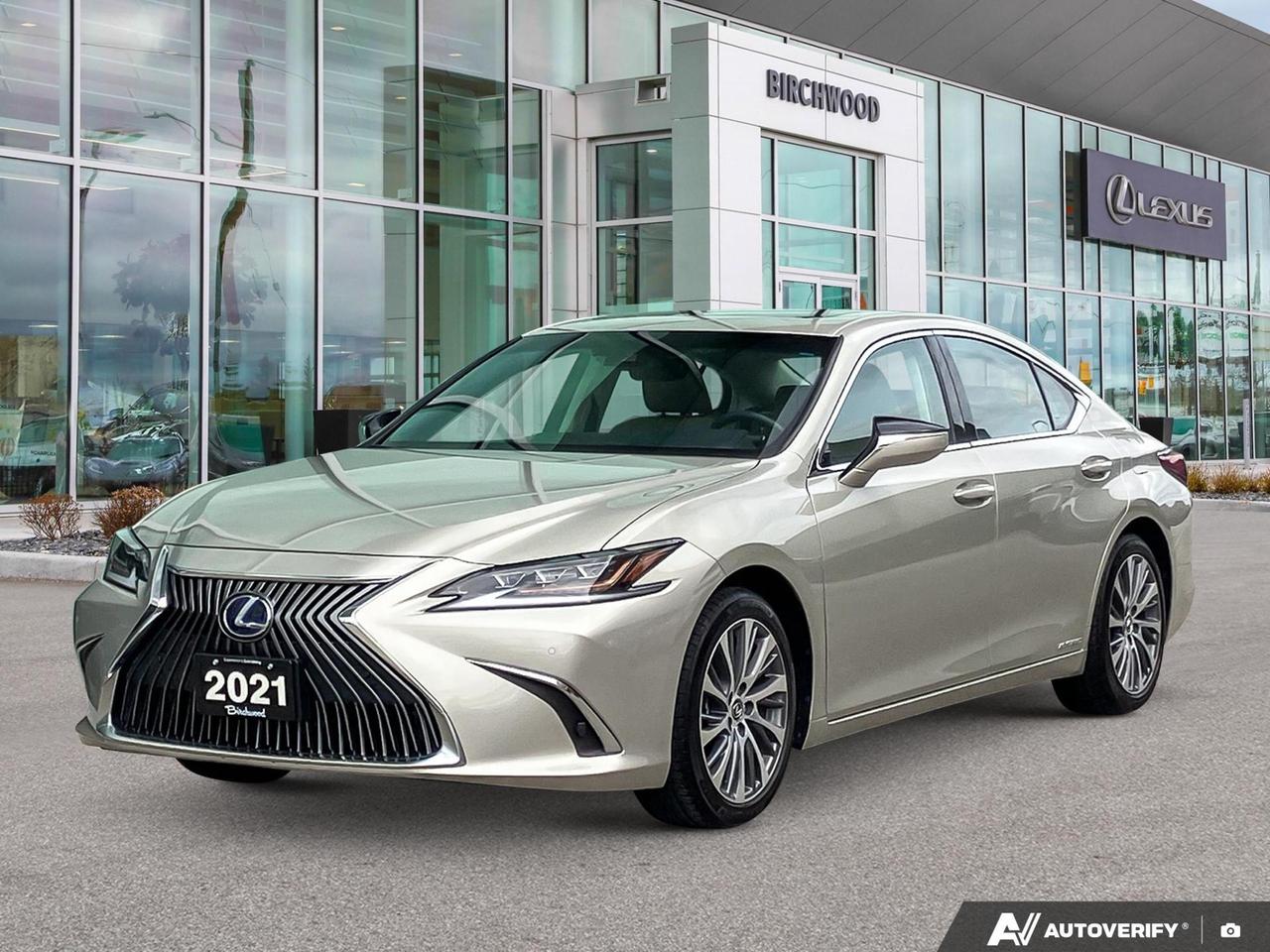 Used 2021 Lexus ES 300 h Luxury Local | Hybrid | Great history! for sale in Winnipeg, MB
