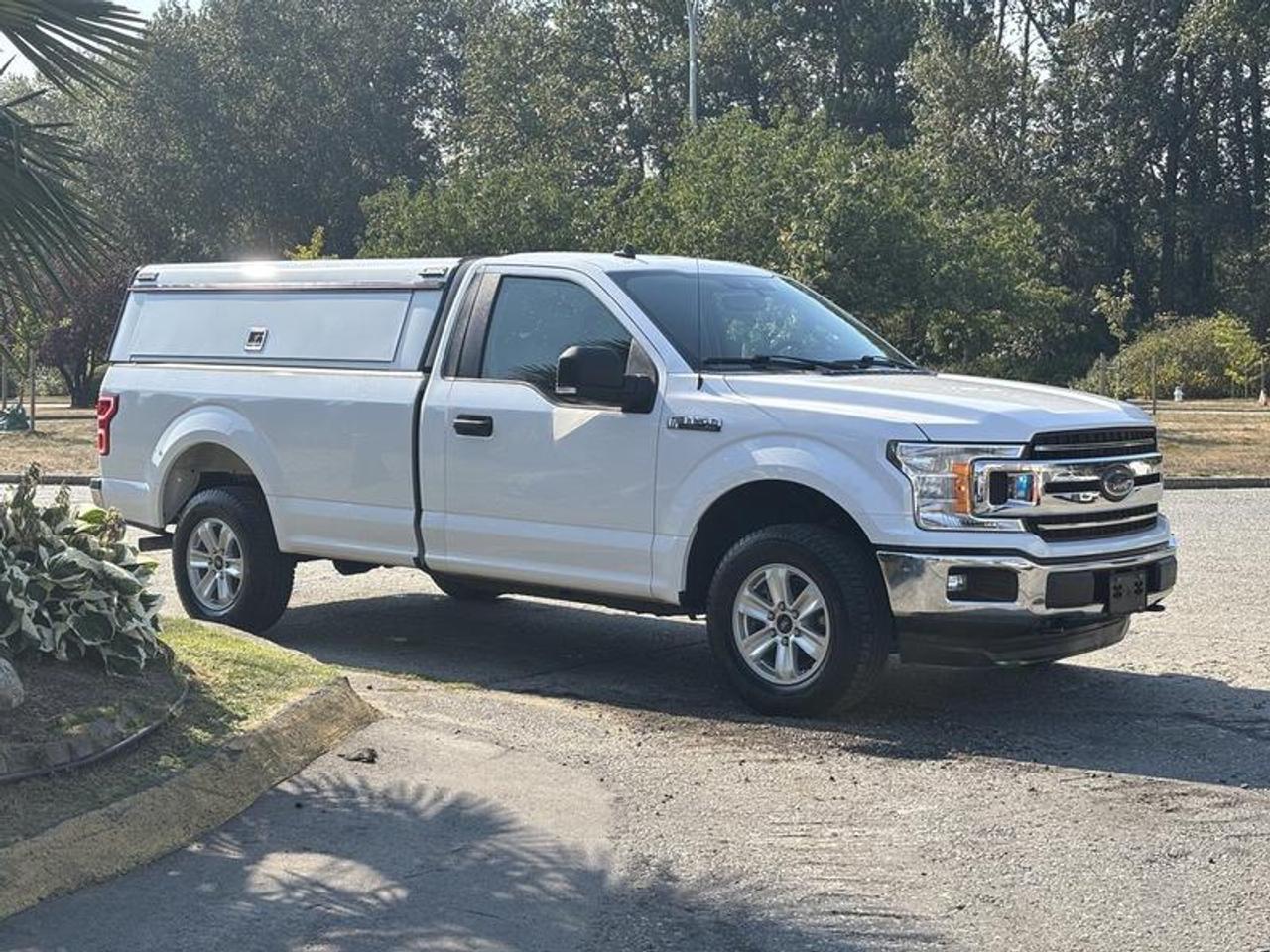 Used 2019 Ford F-150 XLT Regular Cab 4x4 Pickup Truck with Canopy for sale in Burnaby, BC