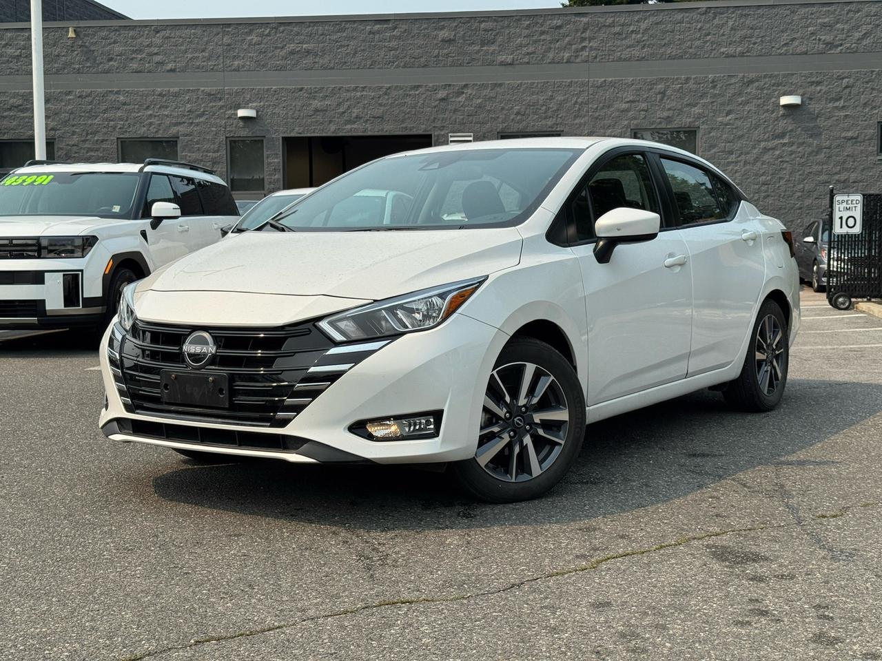 Low Kilometres | SV Trim | Fuel Efficient | Apple CarPlay & Android Auto | Backup Camera | Bluetooth | Nissan Safety Technology | Comfortable Sedan<br><br>2025 Nissan Versa 1.6 SV FWD<br><br>This 2025 Nissan Versa 1.6 SV FWD is now available at White Rock Hyundai, offering excellent fuel efficiency, modern styling, and strong everyday value in a practical compact sedan. Finished in White and powered by a 1.6L 4-cylinder engine paired with an Xtronic CVT, this Versa delivers smooth, efficient driving for commuting through White Rock, South Surrey, Surrey, Delta, Langley, and Vancouver.<br><br>With only 32,900 kilometres, this Nissan Versa SV stands out as a smart choice for drivers looking for a newer used sedan with low running costs, easy daily usability, and a comfortable drive. Well-equipped with features such as Apple CarPlay, Android Auto, backup camera, Bluetooth, comfortable seating, and Nissan safety technology, it offers the convenience and confidence shoppers want in an affordable compact car. If youre searching for a used Nissan Versa for sale in White Rock, this low kilometre SV FWD is a strong value option.<br><br>Why Buy From White Rock Hyundai?<br>* 7x Hyundai Presidents Award of Merit Winner<br>* 3x Consumer Choice Award for Business Excellence<br>* AutoTrader Dealer of the Year<br><br>M-Promise Certified Pre-Owned ($995 value) includes:<br>* 30-day / 2,000 km Exchange Program<br>* 3-day / 300 km Money Back Guarantee<br>* Comprehensive 144-Point Mechanical Inspection<br>* Full Synthetic Oil Change<br>* BC Verified CARFAX<br>* Minimum 6 Month Powertrain Warranty<br><br>Buy with confidence at White Rock Hyundai. Our vehicles are priced competitively based on market demand, condition, and kilometres to give our customers a transparent and hassle-free buying experience.<br><br>Visit White Rock Hyundai today to test drive this 2025 Nissan Versa 1.6 SV FWD. We proudly serve drivers in White Rock, South Surrey, Surrey, Delta, Langley, and Vancouver with quality pre-owned vehicles and a professional, no-pressure experience.<br><br>Contact our team today to confirm availability, explore financing options, and reserve this vehicle.<br><br>* All vehicle purchases are subject to a $799 administration fee. Dealer #31129.