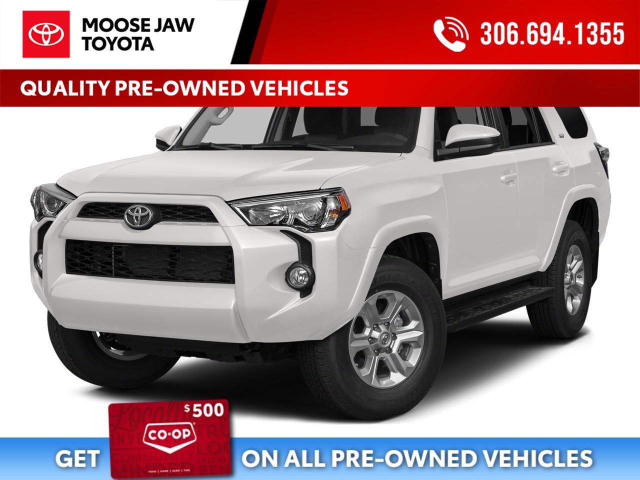 Used 2015 Toyota 4Runner SR5 V6 for sale in Moose Jaw, SK