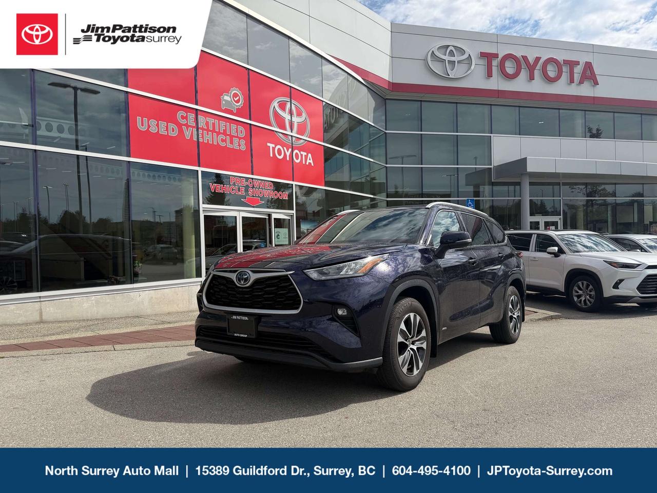 Jim Pattison Toyota Surrey sells & services new & used Toyota vehicles throughout the Lower Mainland. Financing available OAC.  TEXT our sales team directly at (604) 265-9043

Price includes documentation fee ($595) and VSA transaction levy ($10). Finance placement fee ($495) if applicable, GST and PST are additional. D#6701