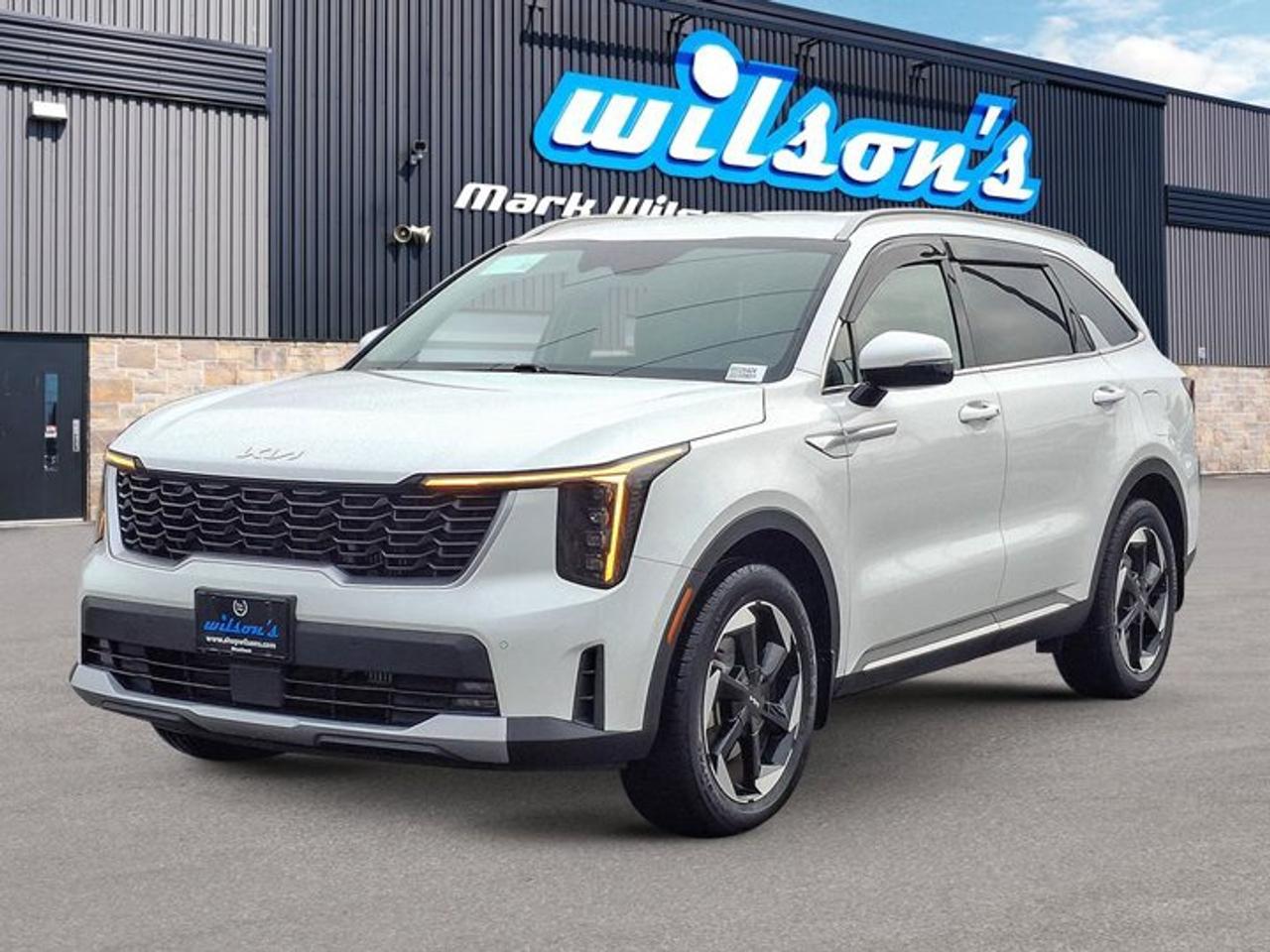 2025 Kia Sorento Hybrid EX AWD | Leather | Smart Cruise | Heated Wheel + Seats | Power Seat | Power Liftgate | and More ! Photo