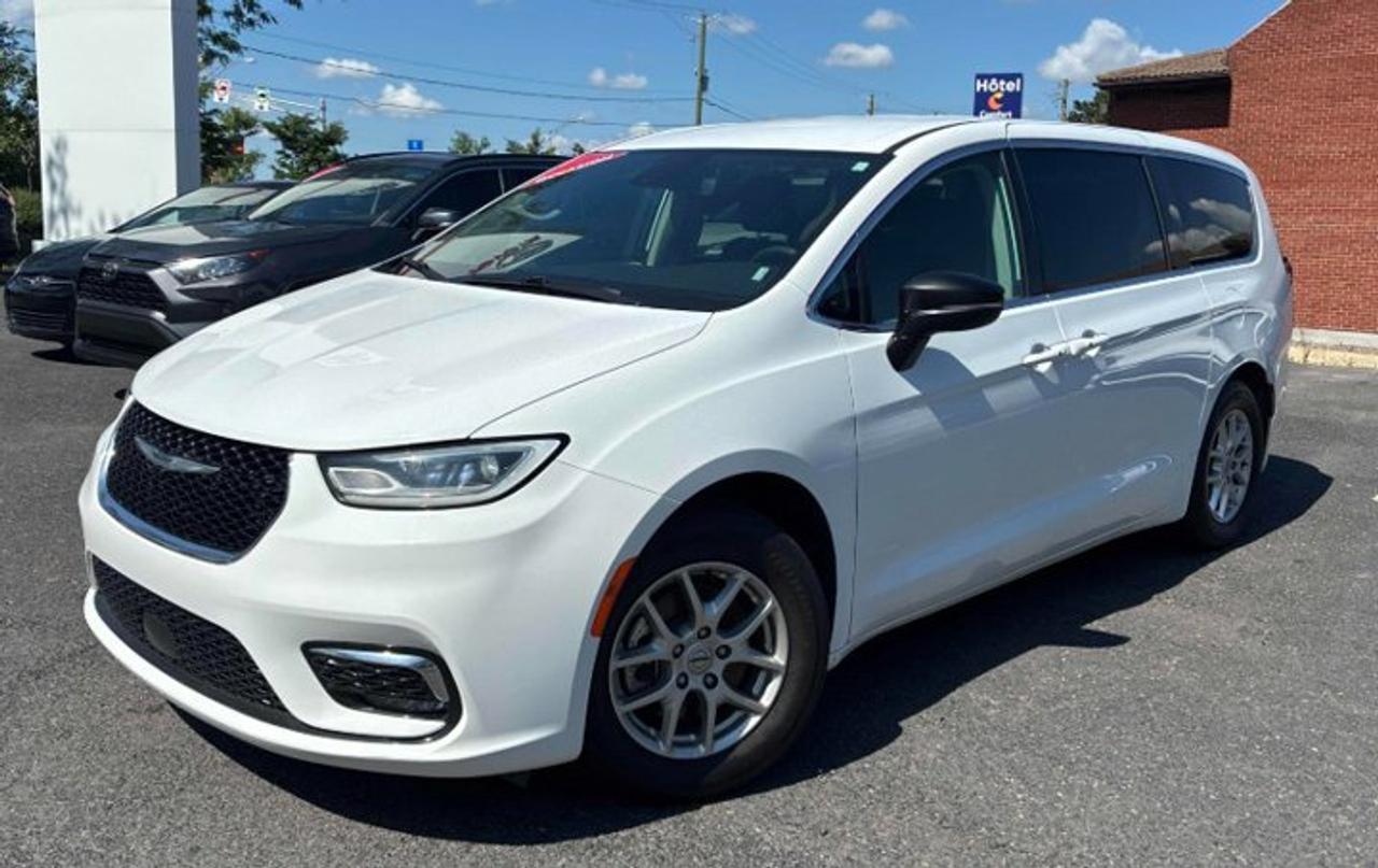 Look at this certified 2024 Chrysler Pacifica Touring-L | Leather | Adaptive Cruise | Power Sliding Doors + Hatch | Heated Wheel + Seats and More!. Its Automatic transmission and 3.6 L engine will keep you going. This Chrysler Pacifica has the following options: Reverse Camera, Remote Start, Leather, Heated Steering Wheel, Air Conditioning, Adaptive Cruise, Heated Seats, Tilt Steering Wheel, Steering Radio Controls, and Power Windows. Stop by and visit us at Mark Wilsons Better Used Cars, 5055 Whitelaw Road, Guelph, ON N1H 6J4.MASSIVE SELECTION: 500+ vehicles in ONE LOCATION, all Live Market Priced for the best value!STRAIGHTFORWARD & TRANSPARENT PRICING: Our Advertised Price INCLUDES:Safety Certification! (No separate certification fee upcharge).FREE Carfax History Report!NO upcharge for paying cash!CONFIDENCE & PEACE OF MIND: 30-Day/3,000 km Warranty INCLUDED! Plus a 5-Day Exchange Privilege!*EASY FINANCING: Better-than-bank rates, $0 Down, and 3 Months No Payments available OAC. BAD CREDIT APPROVED HERE!WE BUY CARS: Get Top Dollar for your trade, or sell us your vehicle for CASH even if you dont buy ours!www.shopwilsons.comAn Honest, Transparent Buying Experience. Trusted in business since 1961!(Cash Prices Exclude HST and Licensing Fees only.)
