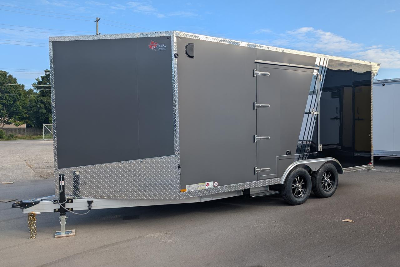 2025 Canadian Trailer Company 8.5X16 V-Nose Cargo Trailer Aluminum Tandem Axle Photo1