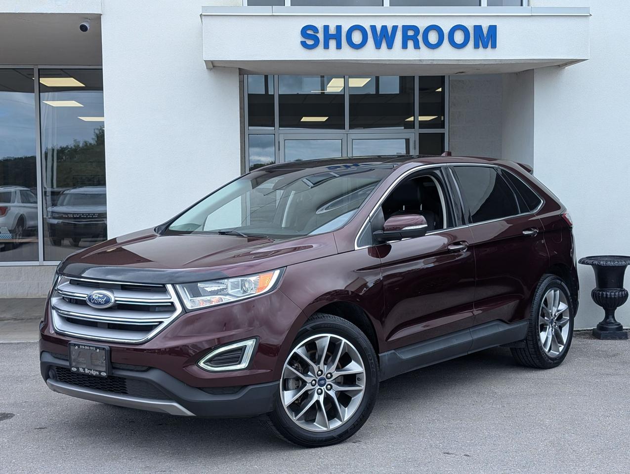 Used 2018 Ford Edge Titanium AWD for sale in Mount Brydges, ON