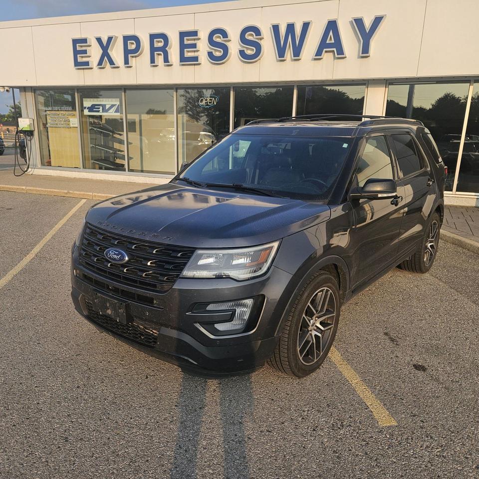2017 Ford Explorer SPORT, 3.5L! LEATHER, 6 PASSENGER, AS TRADED! Photo0