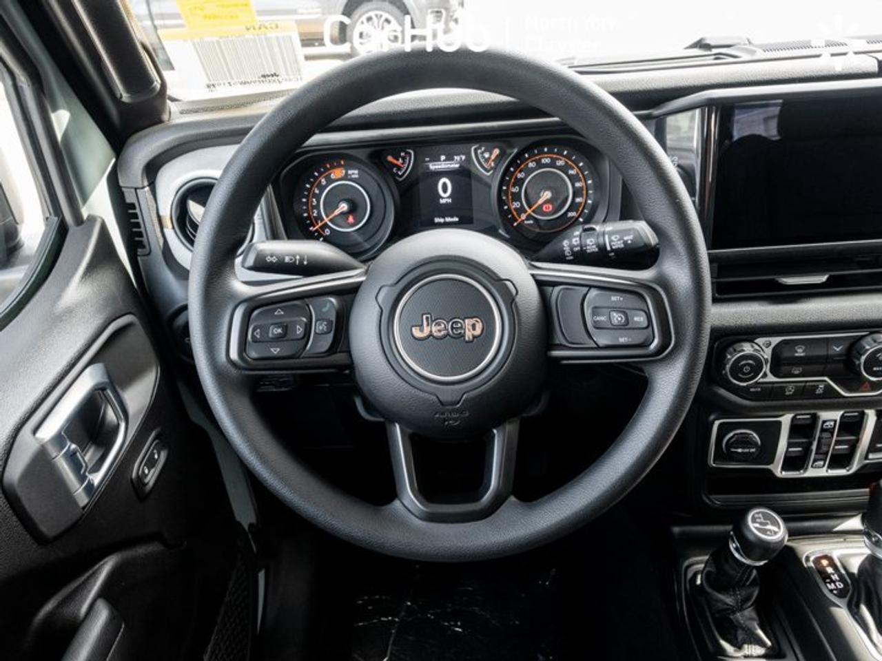 2027 Jeep Wrangler Sport 2.0L Turbocharged I-4 | 8-Speed Automatic | Black Freedom Top 3-Piece Hardtop | Selec-Speed Control Photo