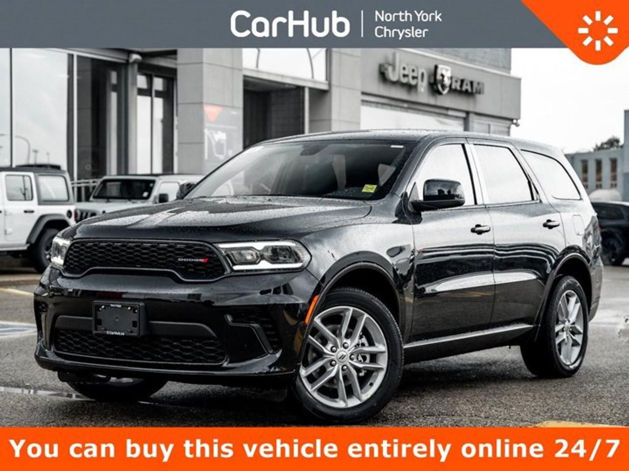 <p> This Dodge Durango boasts a Regular Gasoline V-6 3.6 L/220 engine powering this Automatic transmission. ENGINE: 3.6L PENTASTAR VVT V6 W/ESS  (STD), Wireless Phone Connectivity, Voice Activated Dual Zone Front Automatic Air Conditioning. <p> This Dodge Durango Features the Following Options <br /> Valet Function, Urethane Gear Shifter Material, Uconnect Connected Travel & Traffic Services Real-Time Traffic Display, Trip Computer, Transmission: 8-Speed TorqueFlite Automatic, Transmission w/Driver Selectable Mode and Sequential Shift Control w/Steering Wheel Controls, Towing Equipment -inc: Trailer Sway Control, Tire Specific Low Tire Pressure Warning, Tailgate/Rear Door Lock Included w/Power Door Locks, Streaming Audio. </p> <p>Drive Happy with CarHub<br>*** All-inclusive, upfront prices  no haggling, negotiations, pressure, or games*** Purchase or lease a vehicle and receive a $1000 CarHub Rewards card for service. *** All available manufacturer rebates have been applied and included in our new vehicle sale price*** Purchase this vehicle fully online on CarHub websites</p> <p>Transparency Statement<br>USED VEHICLES:Online prices and payments are for finance purchases  please note there is a $850 safety certification fee. if not Certified, then as per OMVIC Regulations the vehicle is deemed to be not drivable and Not Certified. Cash purchases for used vehicles have a $2,350 surcharge which includes the safety certification (the finance price + $2,350).NEW VEHICLES:New financed vehicles are subject to an $ 850 Processing Fee. New cars priced at over $100,000 including add-ons or accessories are subject to the additional federal luxury tax.While every effort is taken to avoid errors, technical or human error can occur, so please confirm vehicle features, options, materials, and other specs with your CarHub representative. This can easily be done by calling us or by visiting us at the dealership. CarHub used vehicles come standard with 1 key. If we receive more than one key from the previous owner, we include them with the vehicle. Additional keys may be purchased at the time of sale. Ask your Product Advisor for more details. Payments are only estimates derived from a standard term/rate on approved credit. Terms, rates and payments may vary. Prices, rates and payments are subject to change without notice. Please see our website for more details.</p>