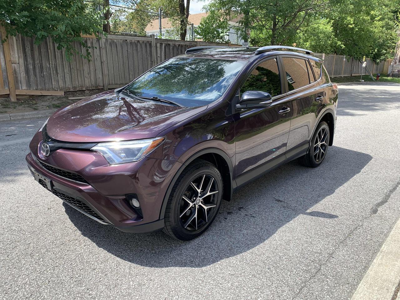 Used 2018 Toyota RAV4 SE/AWD/ LEATHER/ROOF/ NAVI/ REAR CAM/ NO ACCIDENT for sale in Scarborough, ON
