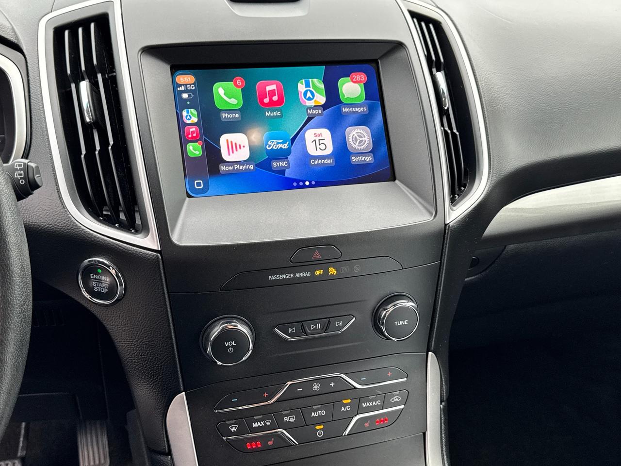 2019 Ford Edge SEL AWD+CLEAN CARFAX+ApplePlay+Remote Start Photo