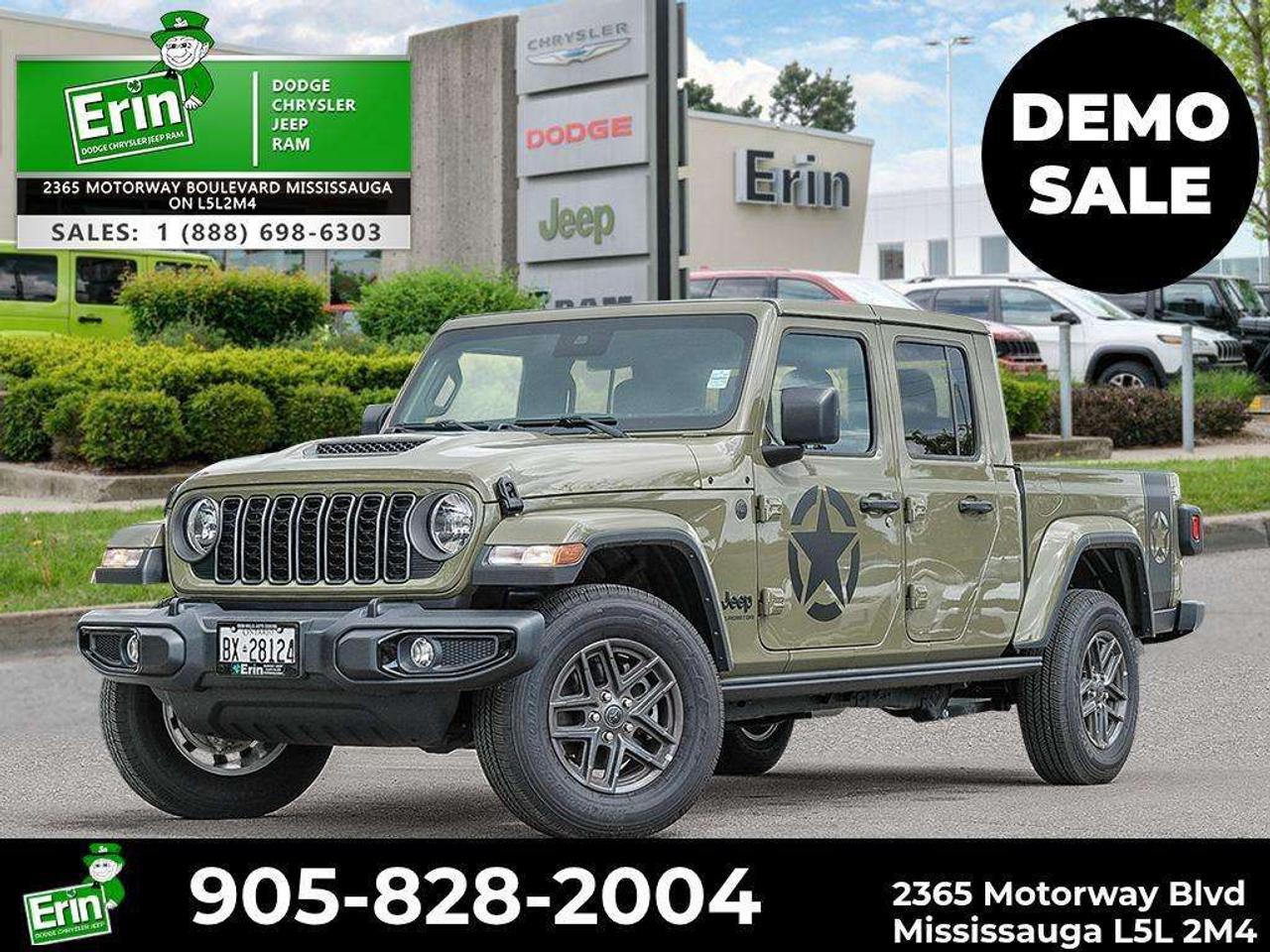 2025 Jeep Gladiator SPORT S 4x4   DARK SKY APPEARANCE PKG   HARDTOP Photo