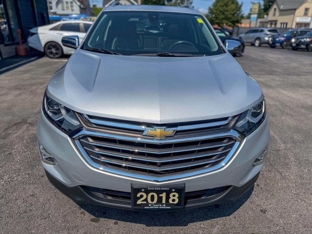 2018 Chevrolet Equinox Premier/1 OWNER/LOW KM/NAVI/BSM/ACC/PANO/CAMERA Photo