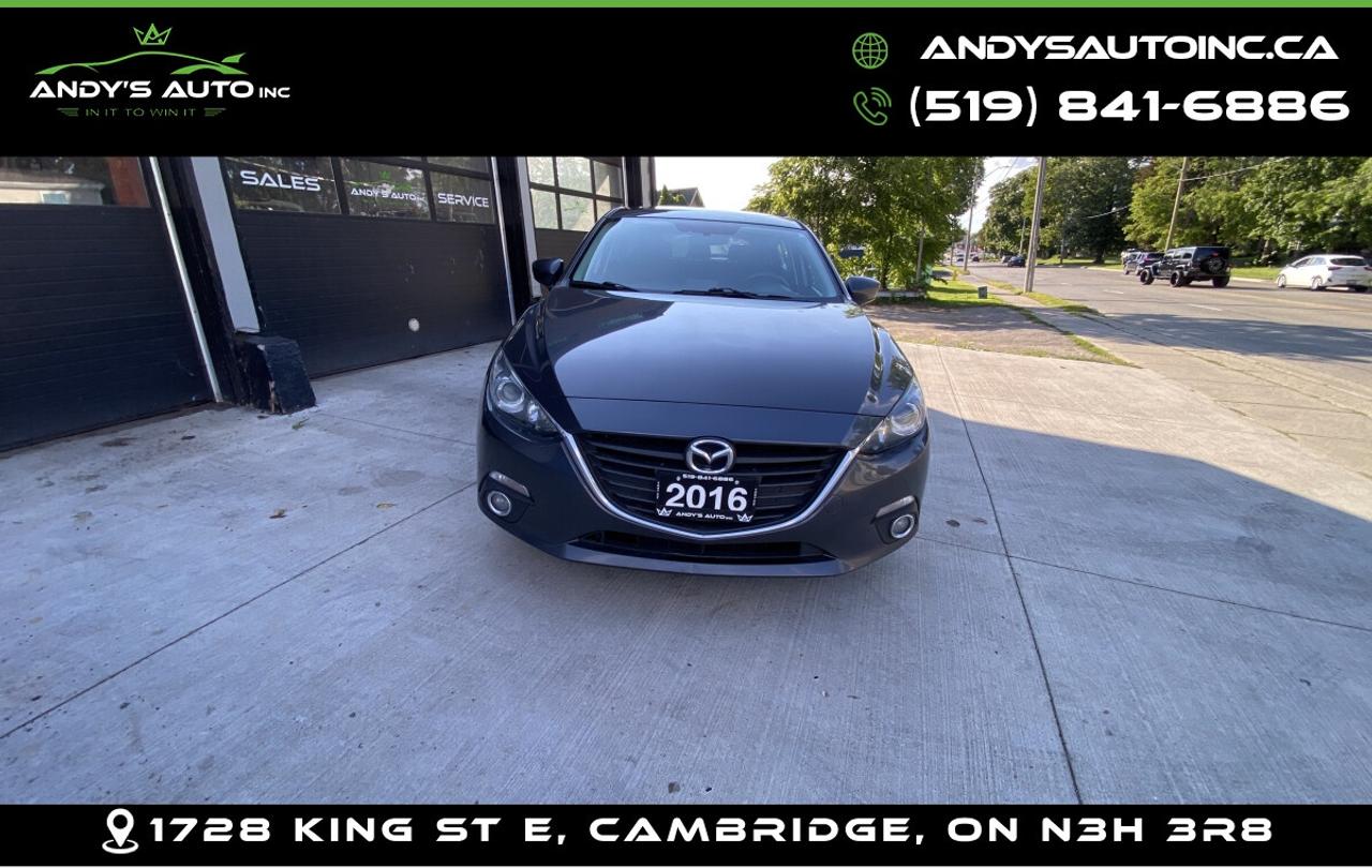 2016 Mazda 3 GS SKY HB ! SUNROOF !! HEATED SEATS ! GS SKY ! SUNROOF !! HEATED SEATS ! Photo1