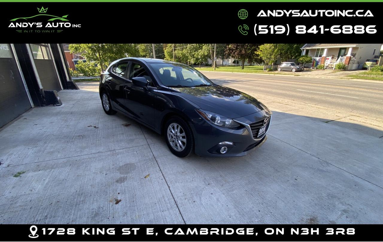 2016 Mazda 3 GS SKY HB ! SUNROOF !! HEATED SEATS ! GS SKY ! SUNROOF !! HEATED SEATS ! Photo