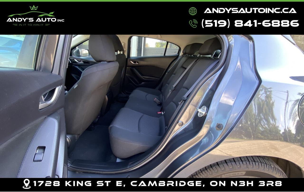 2016 Mazda 3 GS SKY HB ! SUNROOF !! HEATED SEATS ! GS SKY ! SUNROOF !! HEATED SEATS ! Photo