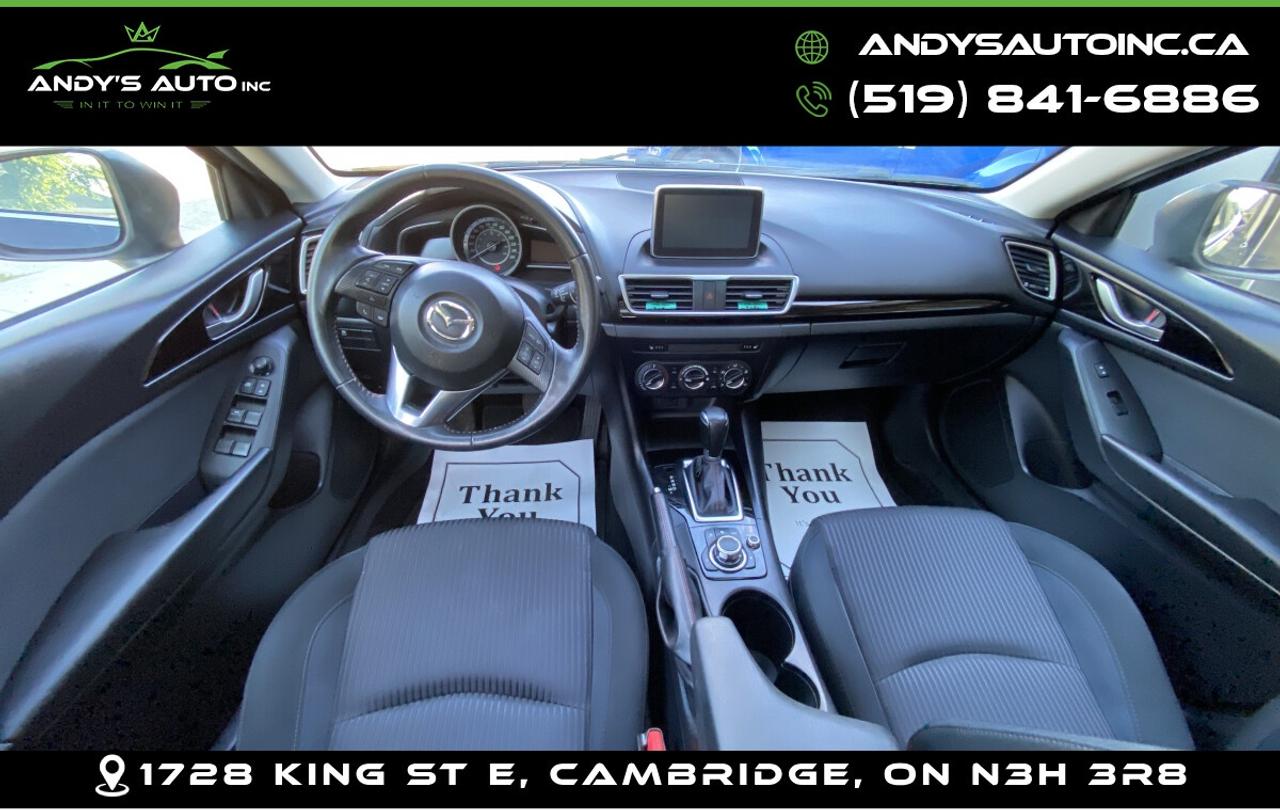 2016 Mazda 3 GS SKY HB ! SUNROOF !! HEATED SEATS ! GS SKY ! SUNROOF !! HEATED SEATS ! Photo