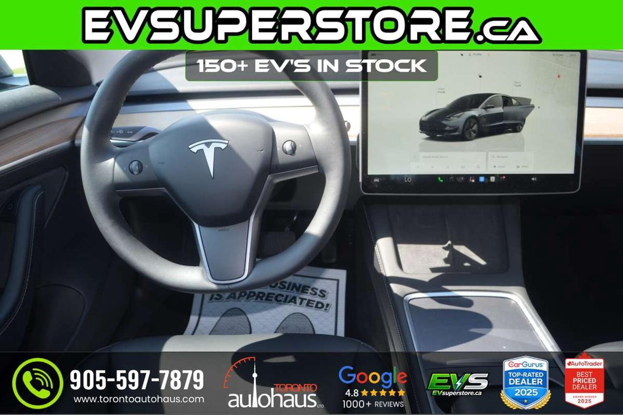 2023 Tesla Model 3 LFP I EVSUPERSTORE.CA Photo