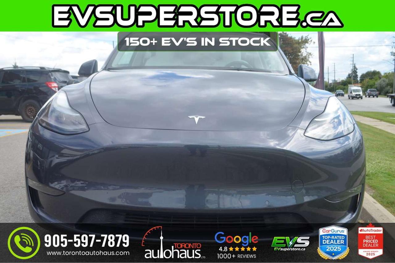 2022 Tesla Model Y PERFORMANCE I WHITE INT I  AT EVSUPERSTORE.CA Photo