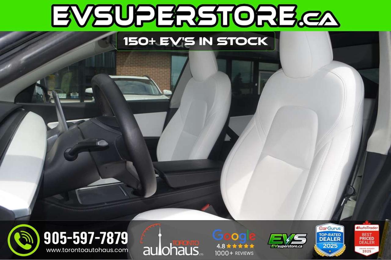 2022 Tesla Model Y PERFORMANCE I WHITE INT I  AT EVSUPERSTORE.CA Photo