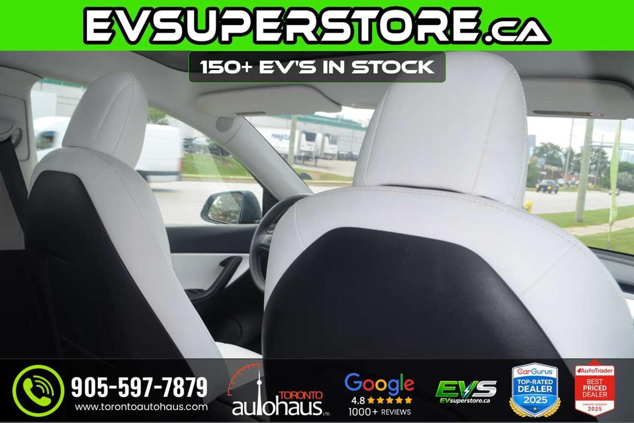 2022 Tesla Model Y PERFORMANCE I WHITE INT I  AT EVSUPERSTORE.CA Photo
