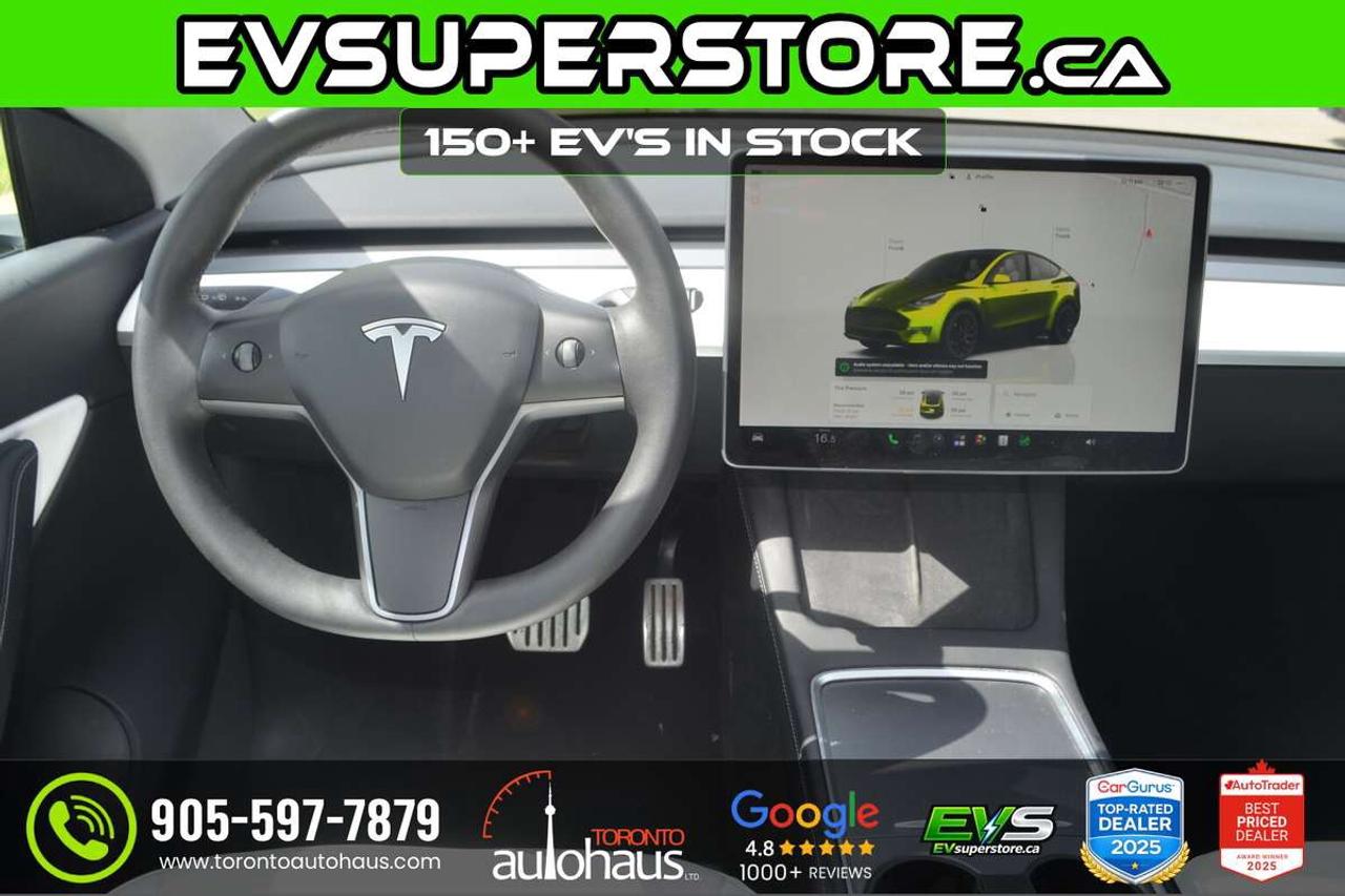 2022 Tesla Model Y PERFORMANCE I WHITE INT I  AT EVSUPERSTORE.CA Photo