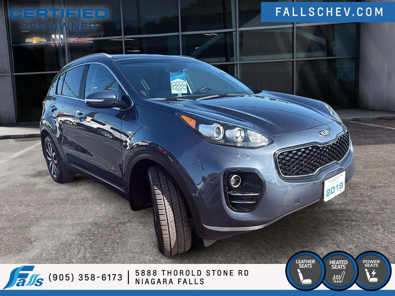 2019 Kia Sportage EX LEATHER,P.SEATS,H.SEATS,H.STEERING Photo