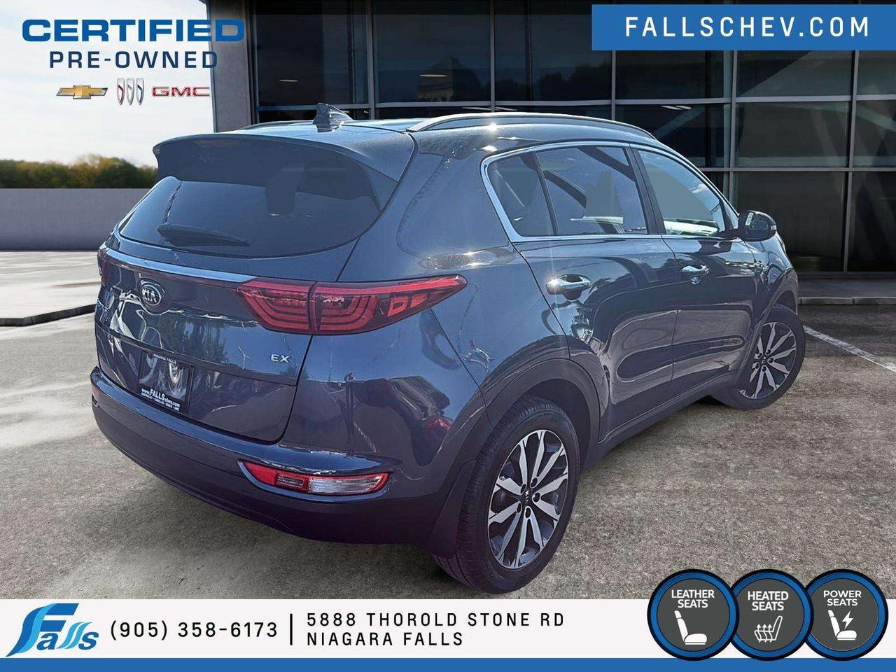 2019 Kia Sportage EX LEATHER,P.SEATS,H.SEATS,H.STEERING Photo2
