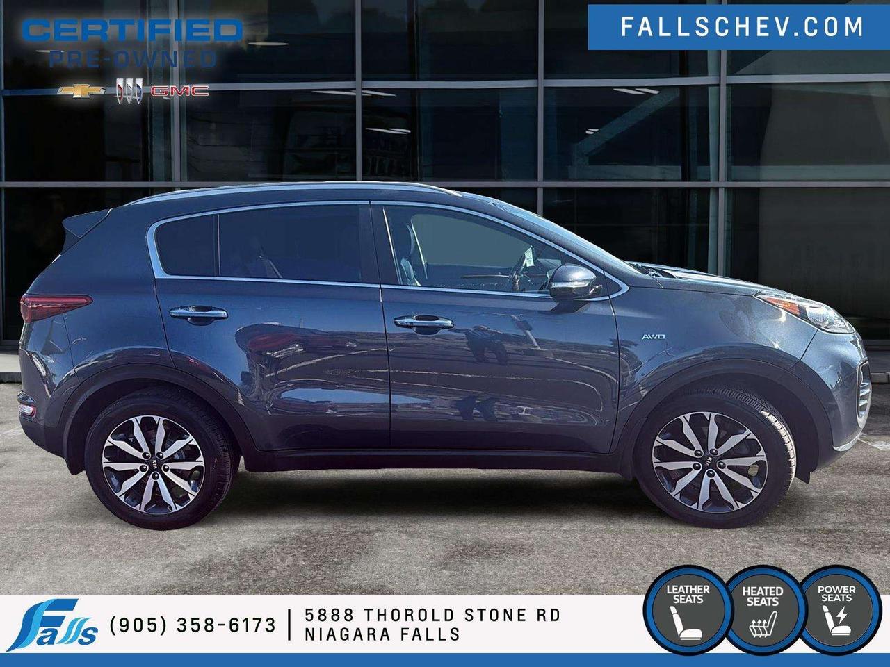 2019 Kia Sportage EX LEATHER,P.SEATS,H.SEATS,H.STEERING Photo