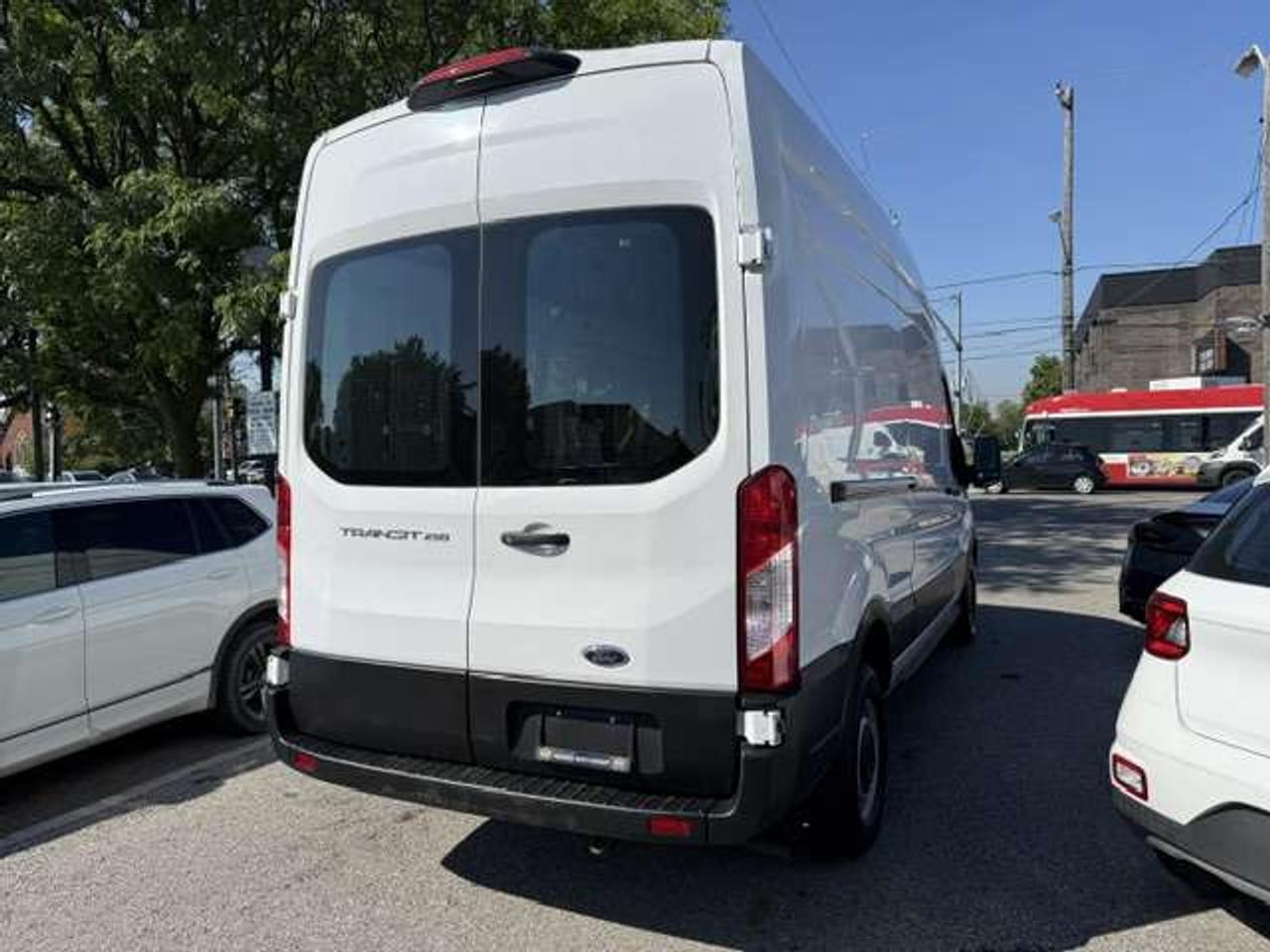 2023 Ford Transit Cargo Van 148 Wheelbase HighRoof Certified LowKM Warranty Photo1