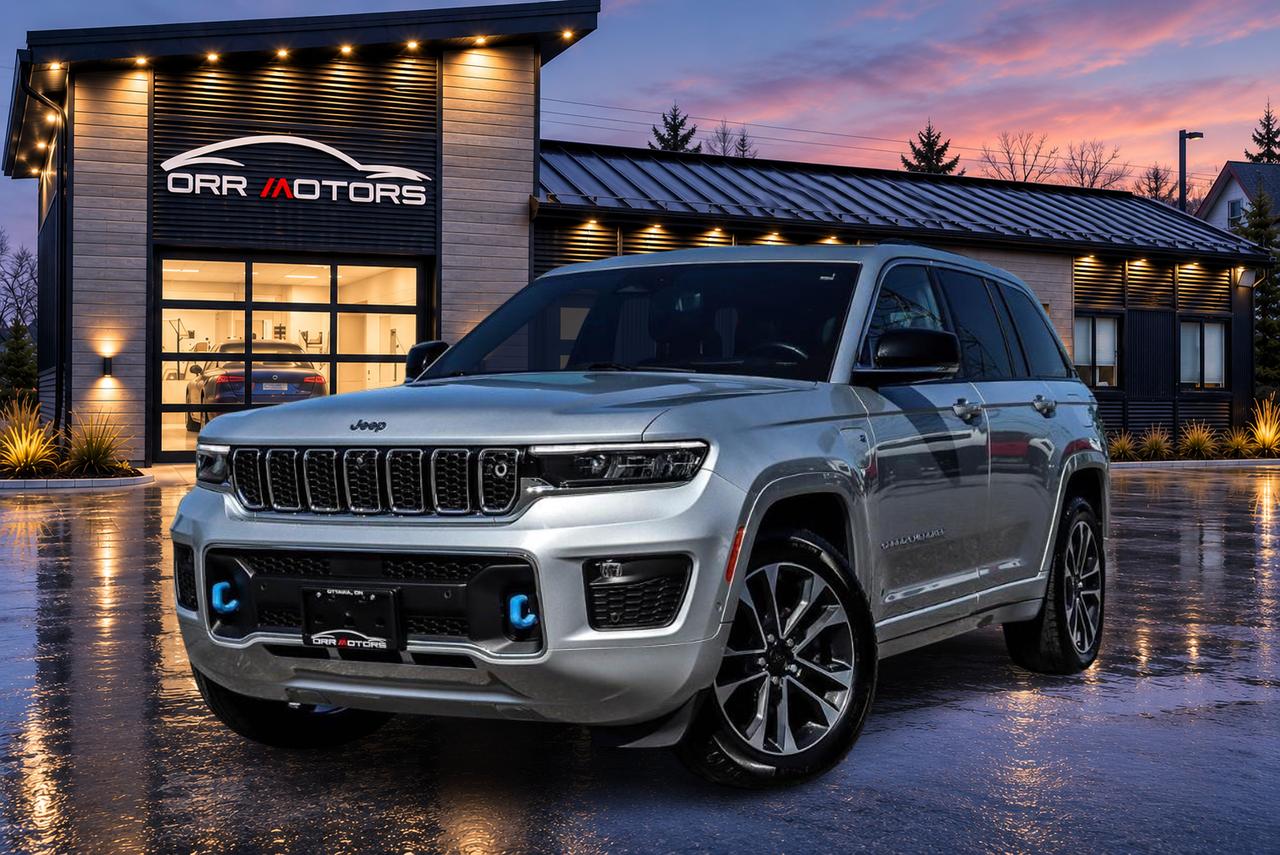 Silver 2023 Jeep Grand Cherokee 4xe SUV / Crossover Four-Wheel Drive 8-Speed Automatic