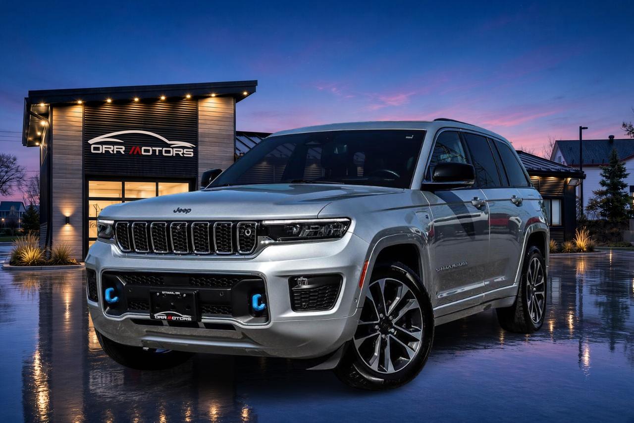 Silver 2023 Jeep Grand Cherokee 4xe SUV / Crossover Four-Wheel Drive 8-Speed Automatic