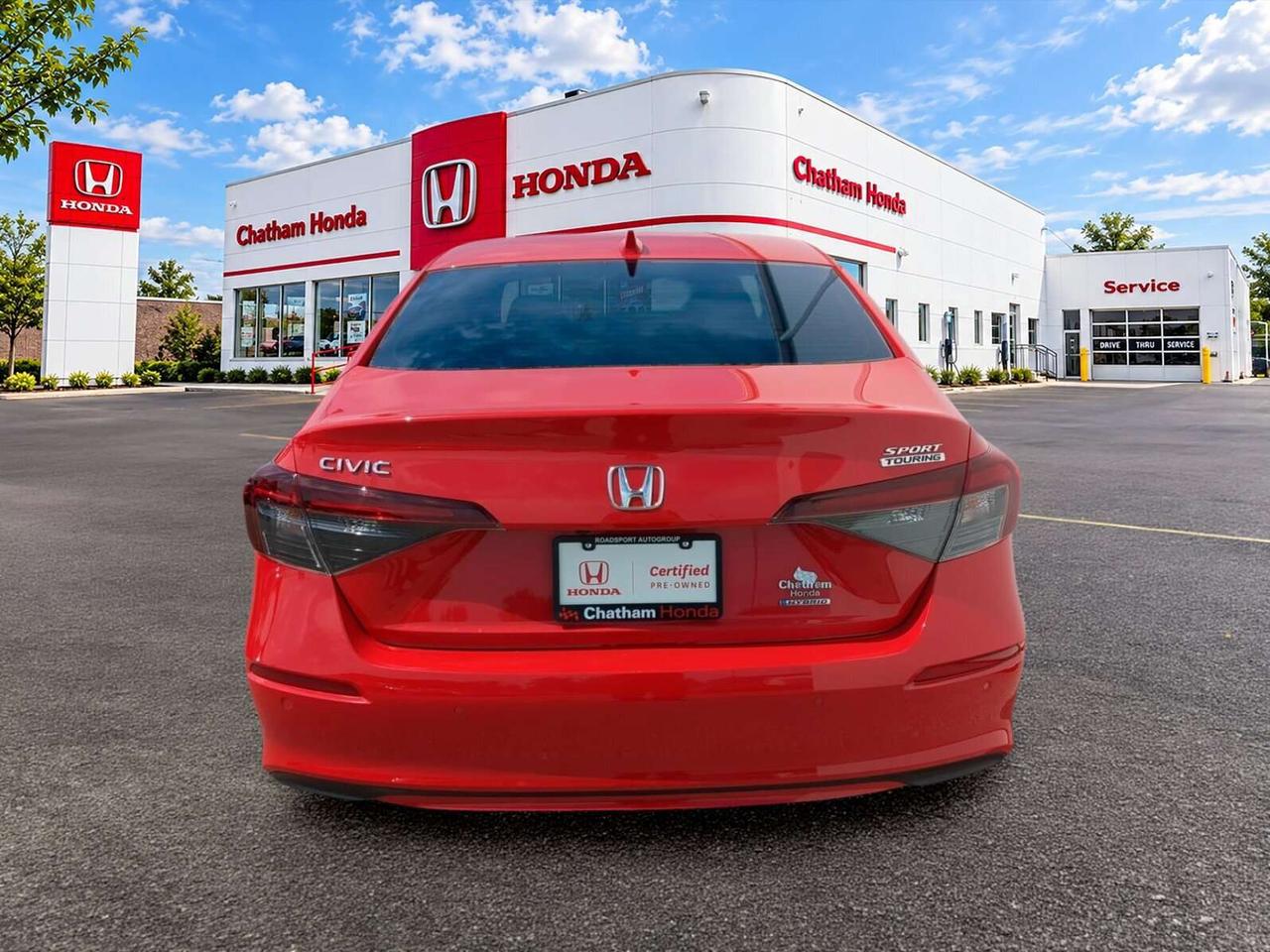 2025 Honda Civic Sport Touring eCVT Sedan Photo3