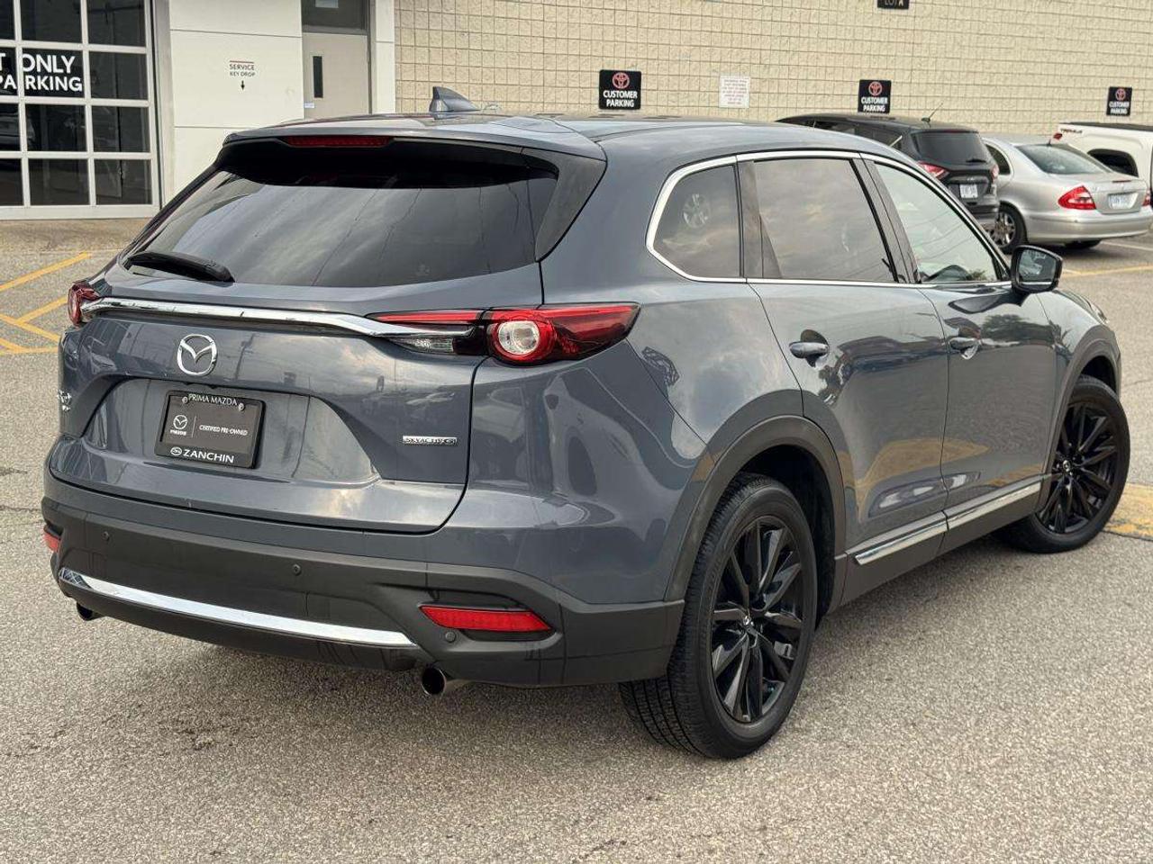 2022 Mazda CX-9 KURO AWD/ BOSE SOUND/ RED LEATHER INTERIOR/ 2.99% Photo4