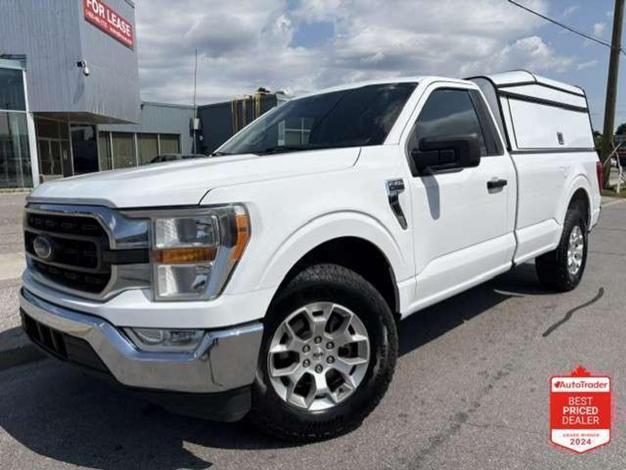 2021 Ford F-150 XLT **5.0L V8-ARE CAP-8' LONG BOX-CERTIFIED** Photo0