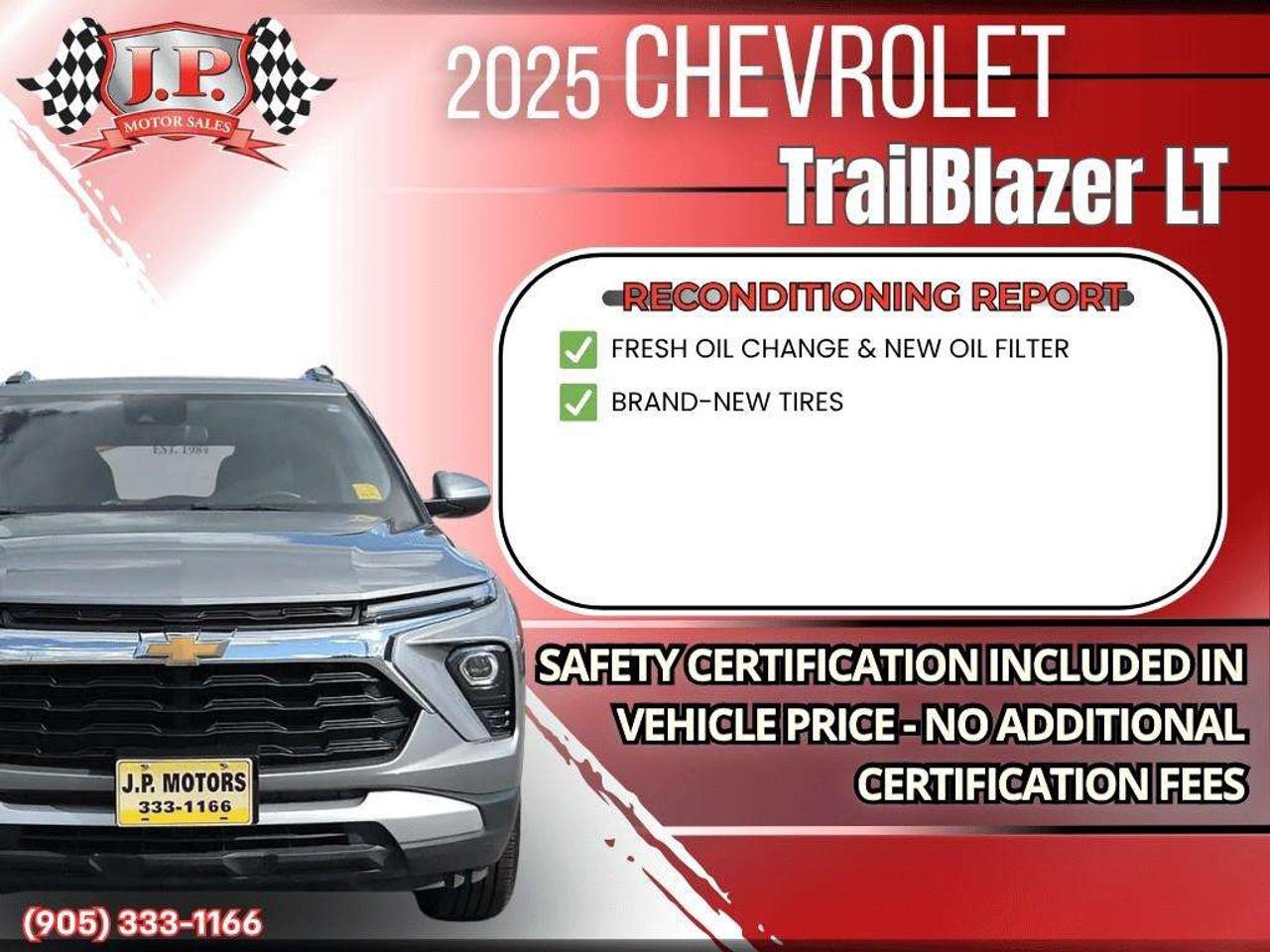 2025 Chevrolet TrailBlazer LT Apple CarPlay & Android Auto • Remote Start System • Built-In Wi-Fi Hotspot • Heated Front Seats • Lane Assist • Rear Photo