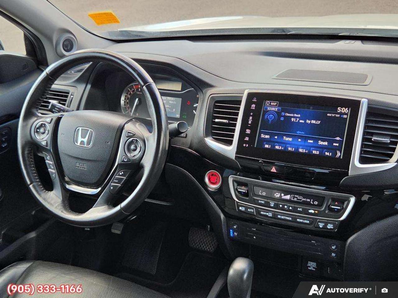 2019 Honda Ridgeline Touring Apple CarPlay & Android Auto • Power Sunroof • Heated & Cooled Seats • Remote Start System • Navigation System • Photo