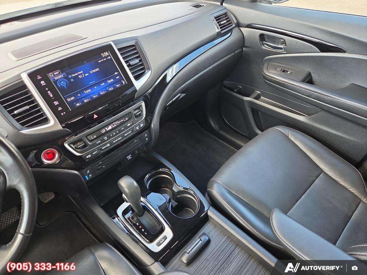 2019 Honda Ridgeline Touring Apple CarPlay & Android Auto • Power Sunroof • Heated & Cooled Seats • Remote Start System • Navigation System • Photo