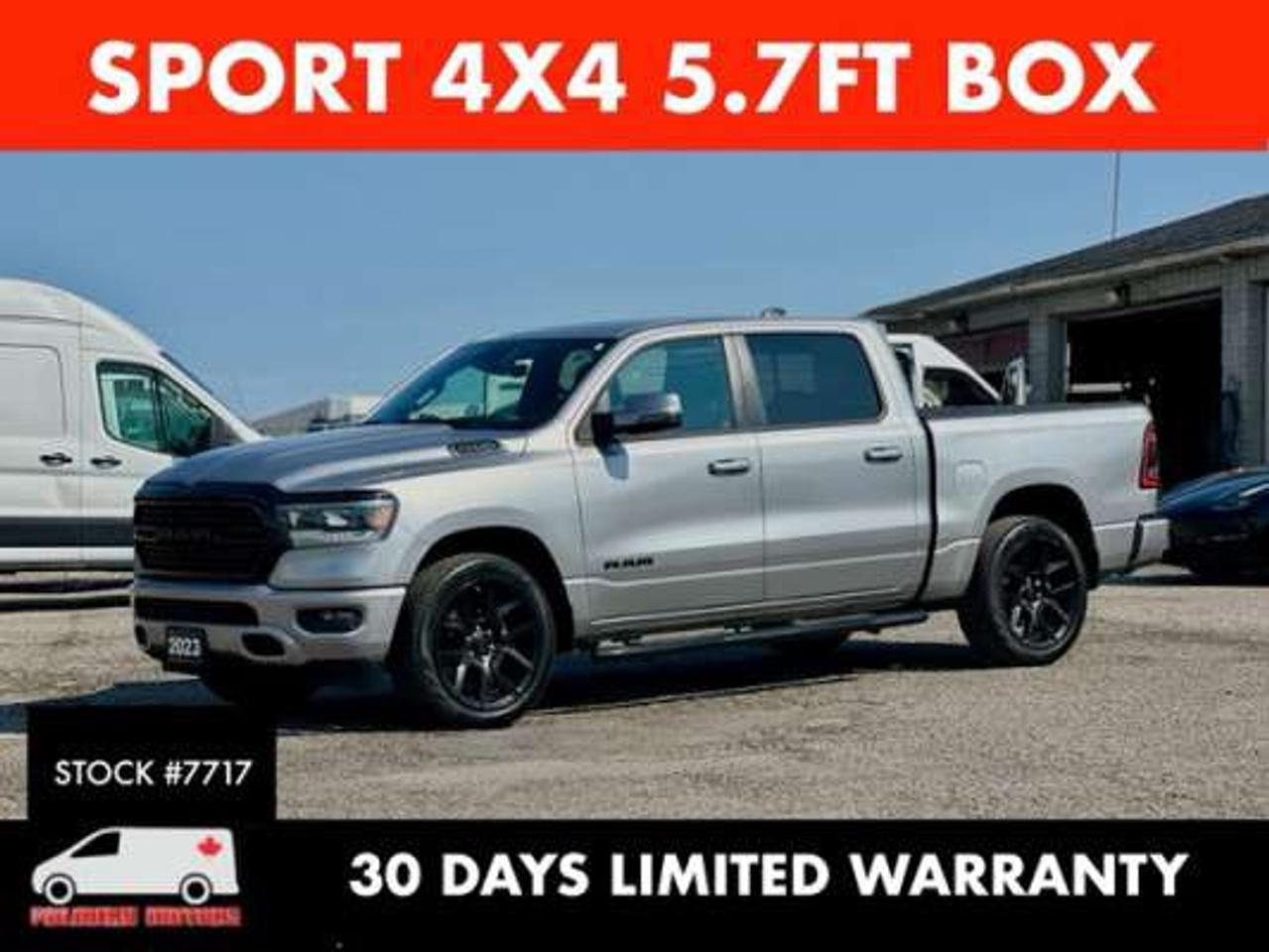2023 RAM 1500 SPORT eTorque Crew Cab 4x4 V8 5.7FT Box Photo0