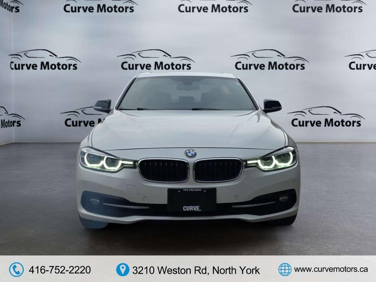 2017 BMW 3 Series 330i xDrive * NO ACCIDENTS / RED INTERIOR / NAVI /CAM /ROOF / LED LIGHTS Photo