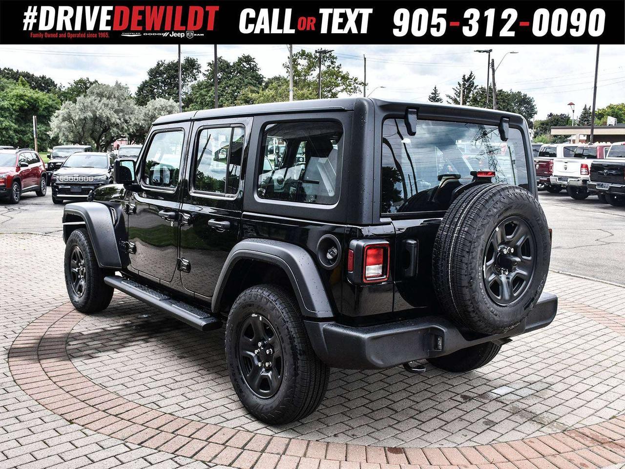 2026 Jeep Wrangler SPORT   LEATHER SEATS   SATIN BLACK GRILLE Photo3
