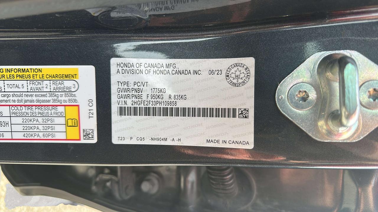 2023 Honda Civic EX Photo