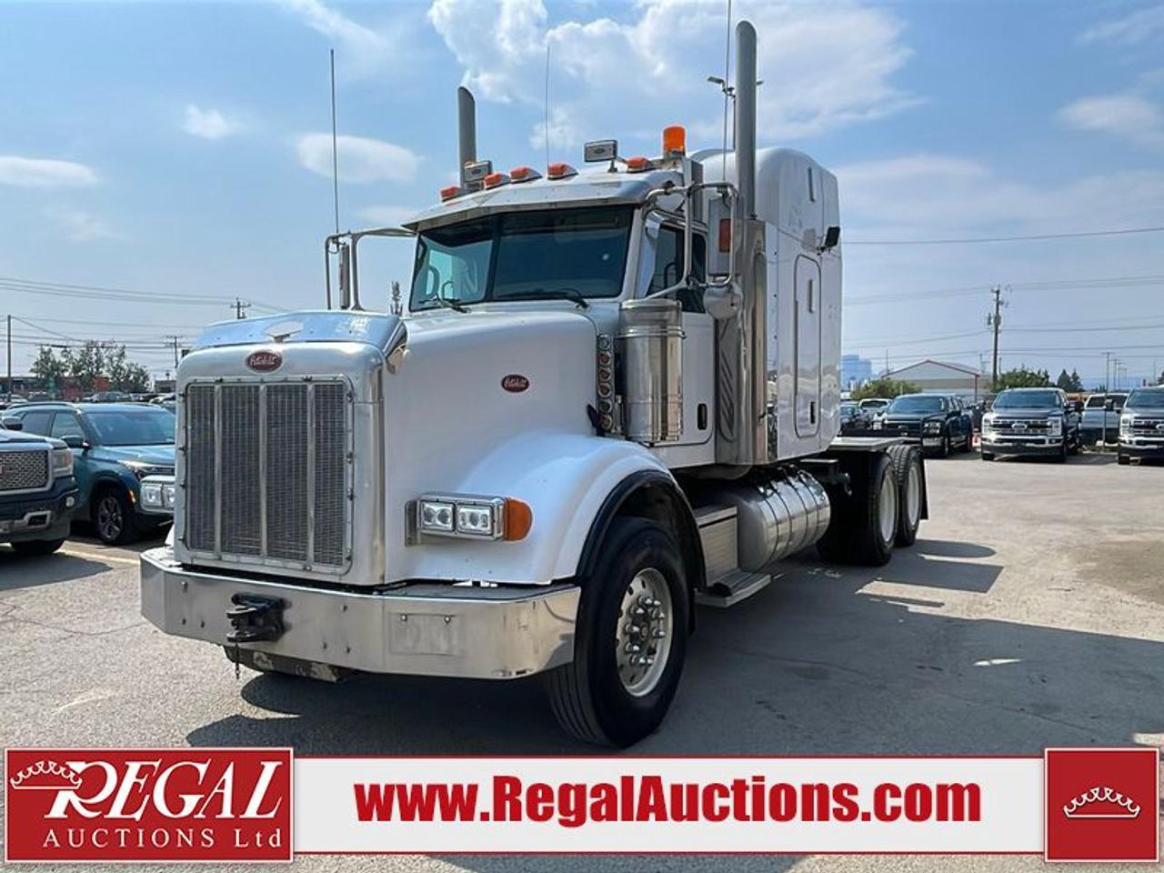 OFFERS WILL NOT BE ACCEPTED BY EMAIL OR PHONE - THIS VEHICLE WILL GO ON TIMED ONLINE AUCTION on Wednesday August 26.<br><br/>VEHICLE DESCRIPTION <br/>Stock #: 48867 <br/>Lot #: 394 <br/>Reserve Price: Not Set <br/>CarProof Report: Available at www.RegalAuctions.com <br/><br/>IMPORTANT DECLARATION <br/>Finance Repo: This vehicle has been seized or surrendered to a creditor or bankruptcy trustee. <br/> * CAT C15 ACERT DIESEL - 6435 HRS SHOWING * 59,500 LB GVWR * CVIP 08/2026 * * WET KIT * <br/>Active Status: This vehicles title is listed as Active Status. <br/> Live Online Bidding: This vehicle will be available for bidding over the internet, visit www.RegalAuctions.com to register. <br/> <br/>The simple solution to selling your car or truck. Bring your clean vehicle in with your Drivers License and current Registration and well put it on the auction block at our next sale.<br/><br/>www.RegalAuctions.com