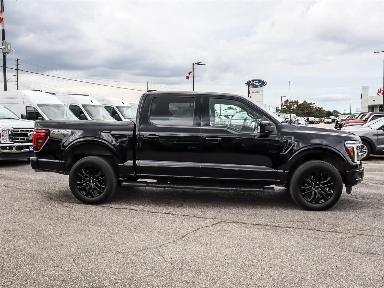 2025 Ford F-150 Lariat Black Appearance Package | Bed Utility Package | Tail Gate Step | Photo