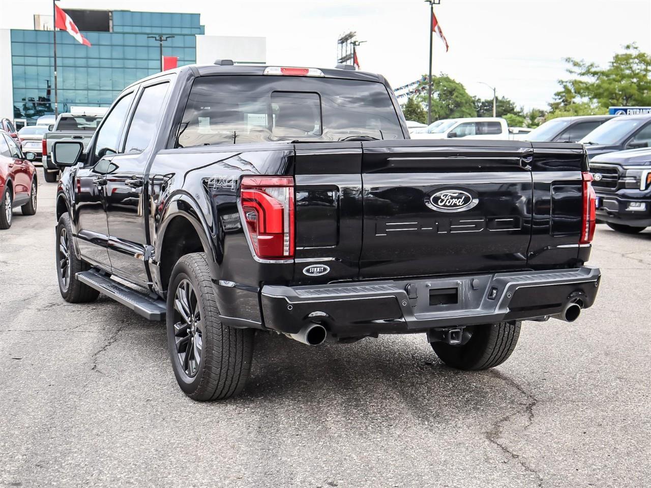 2025 Ford F-150 Lariat Black Appearance Package | Bed Utility Package | Tail Gate Step | Photo